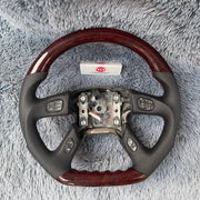 TTD Craft Chevrolet 2002-2009 Trailblazer Wood Grain Steering Wheel